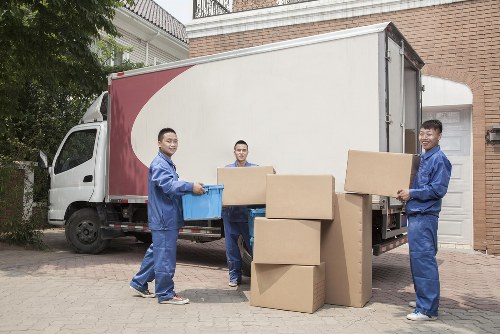 Man with a van service assisting a local move in Brompton