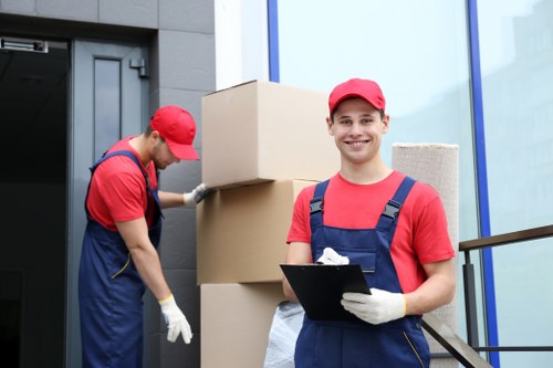 Careful packing and handling of belongings during Brompton removals