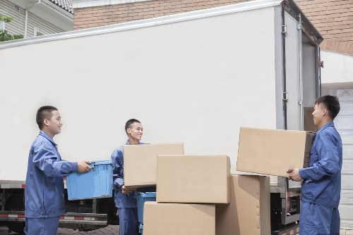 Commercial moving team planning an office relocation in Brompton