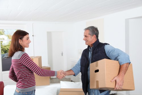 Local Brompton moving van prepared for home or office move
