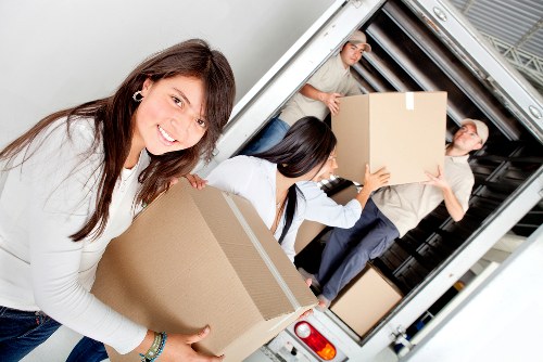 Local Brompton movers handling residential relocation tasks