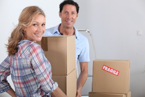 Parking and access planning for a Brompton flat move