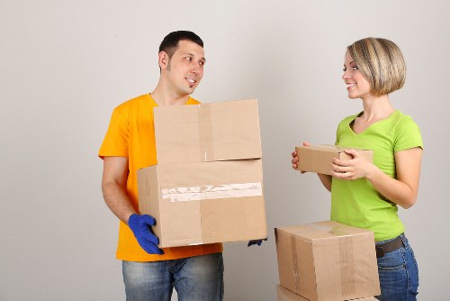 Staff training in safe lifting and handling for removals